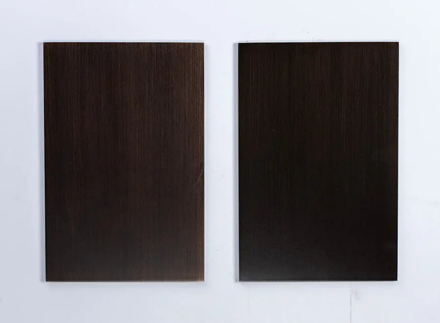 dark oxidized bronze finish