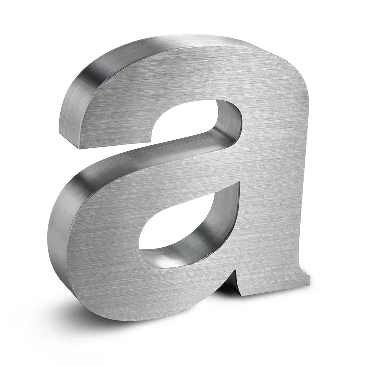 Brushed Aluminum Channel Letters & Numbers Signs & Branding Products