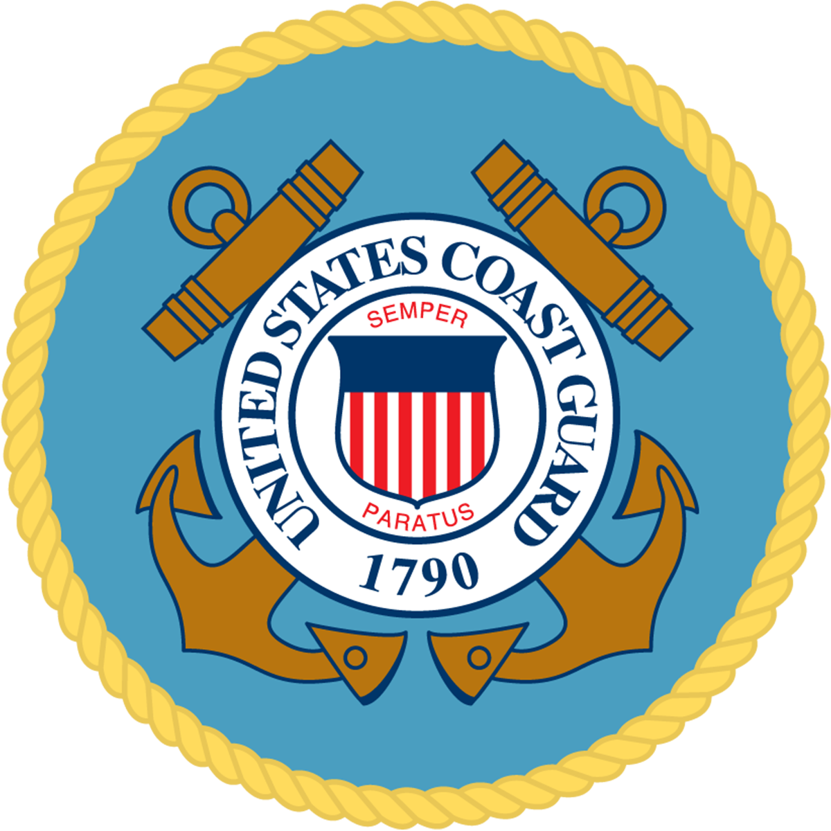 Full Color US Military Seal (Aluminum)