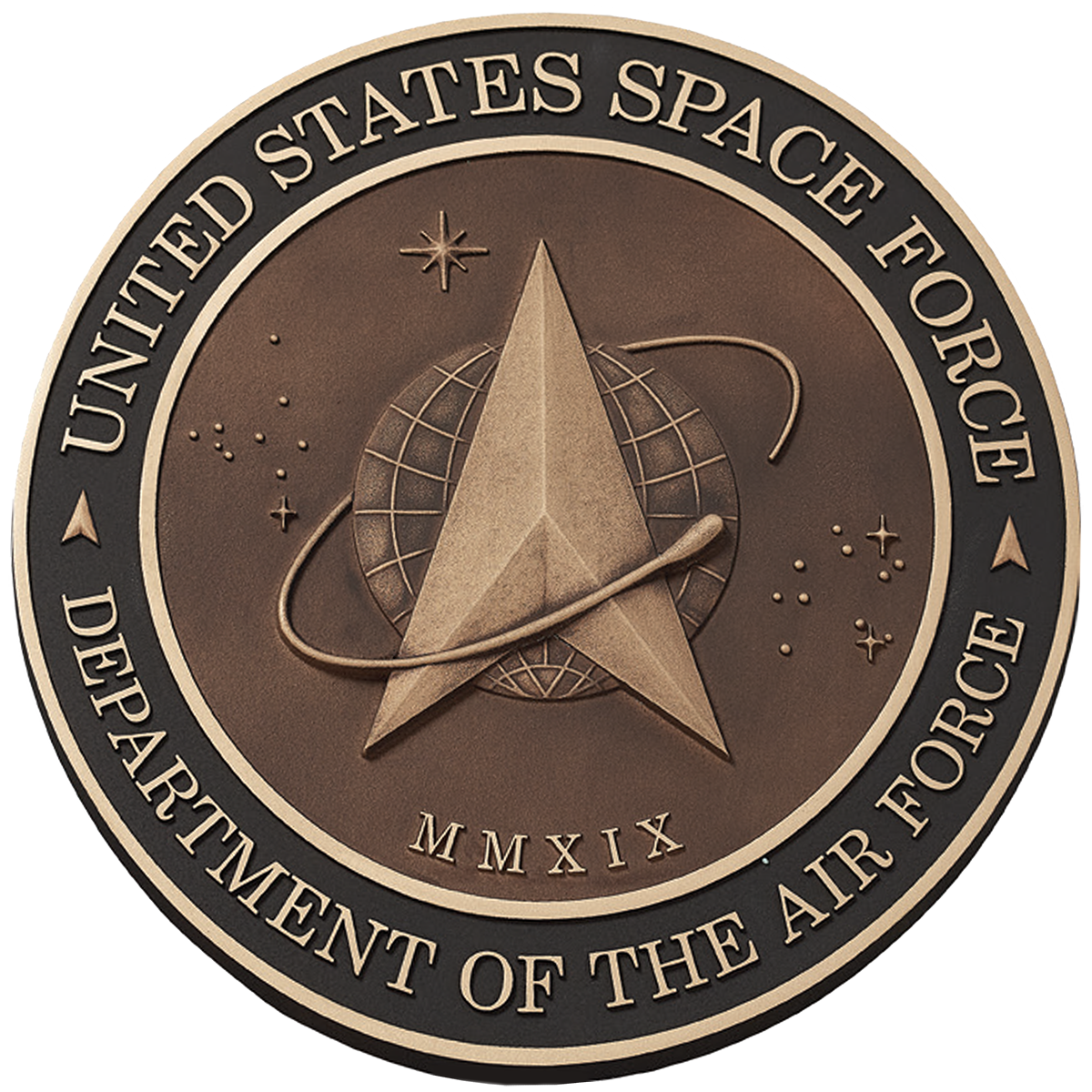 US Space Force Bronze Seal