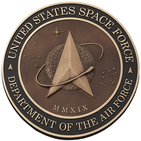 US Space Force Bronze Seal
