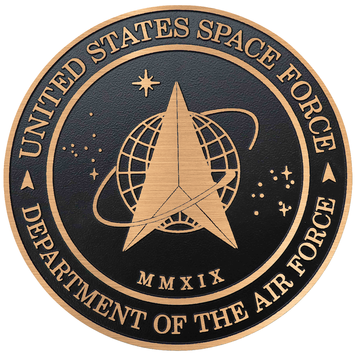 US Space Force Bronze Seal
