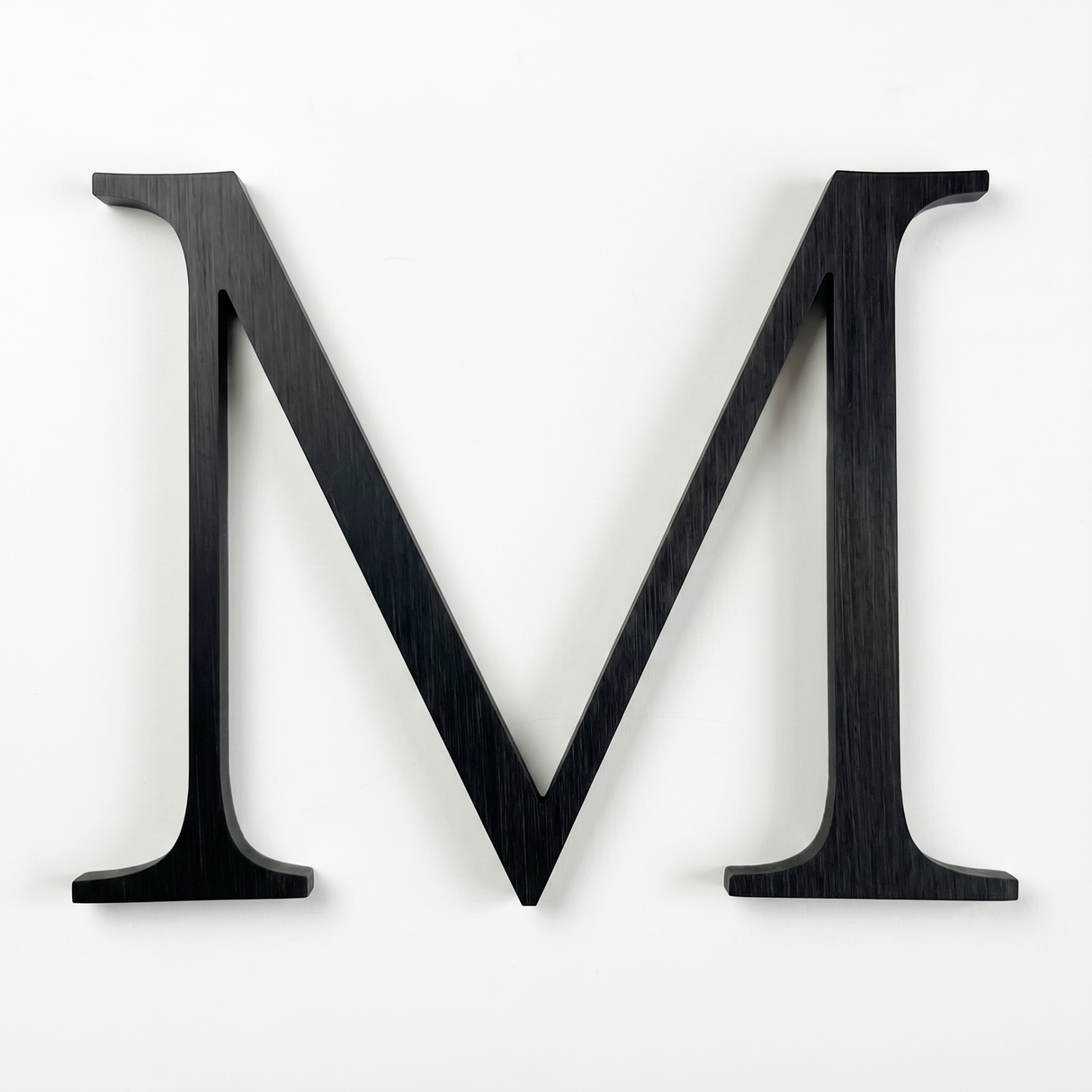 Black Anodized Aluminum Sign Letters & Numbers