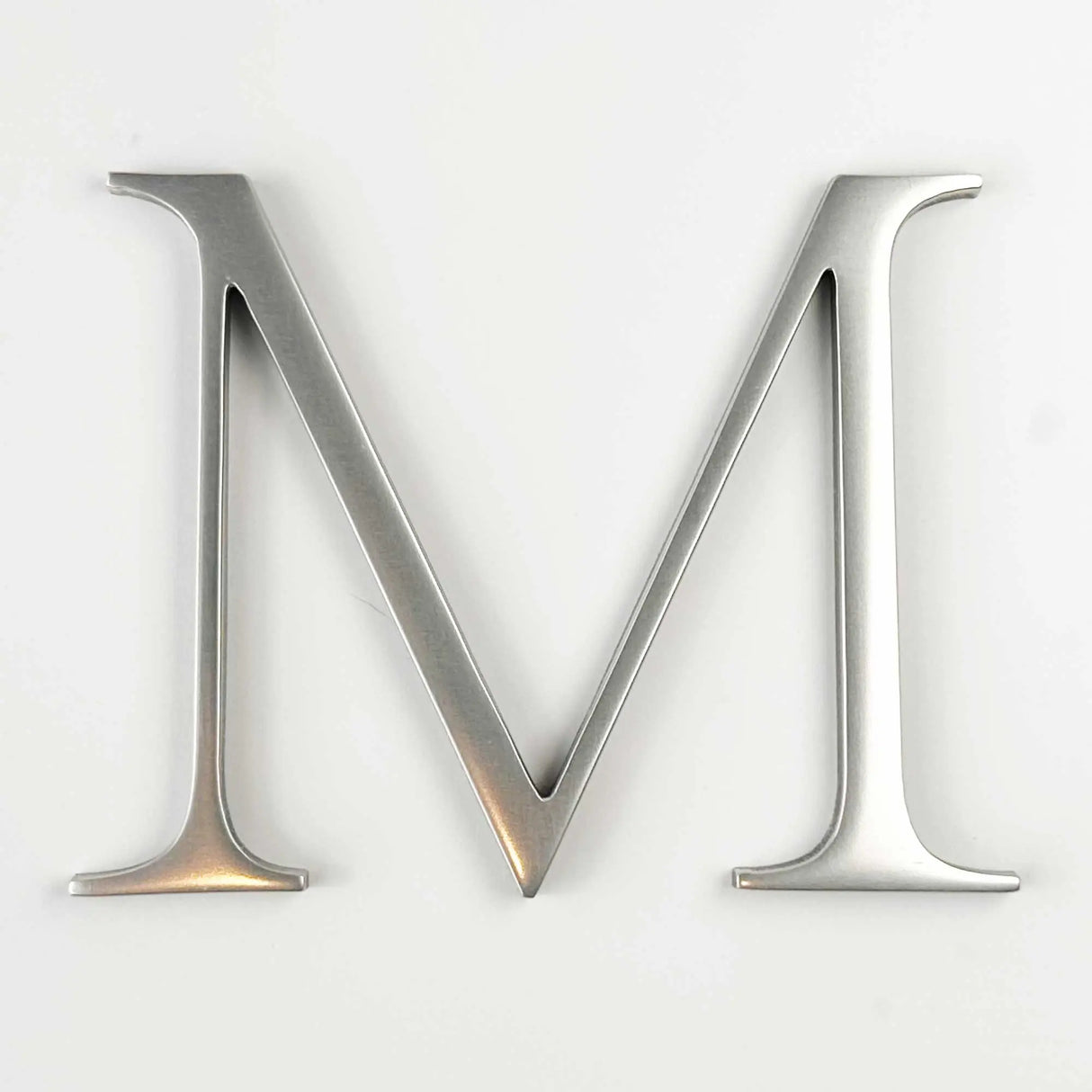 Clear Polished & Anodized Aluminum Sign Letters & Numbers Gemini