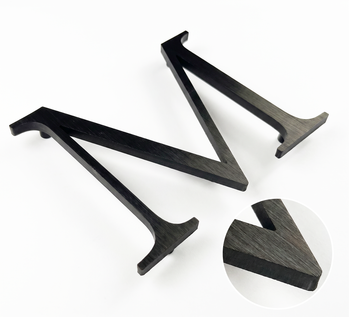 Dark Bronze Anodized Aluminum Sign Letters & Numbers