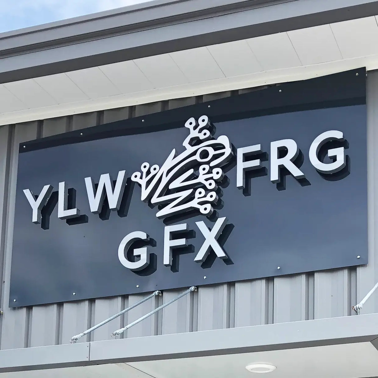 Brushed Aluminum Channel Letters & Numbers Signs & Branding Products