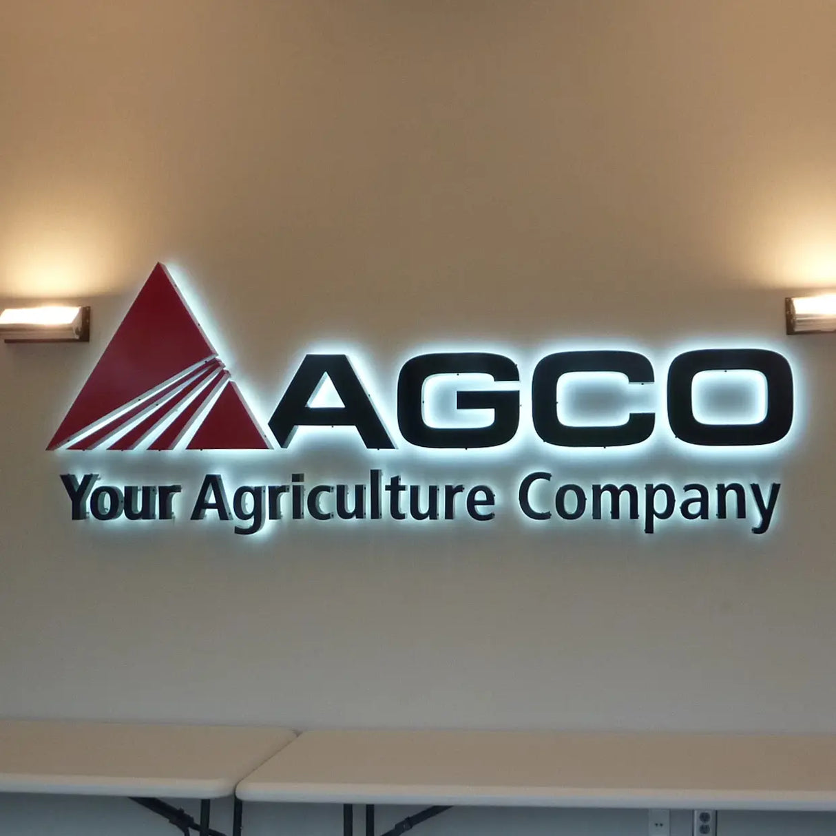 Back Lit Painted Aluminum Channel Letters & Numbers Signs & Branding Products