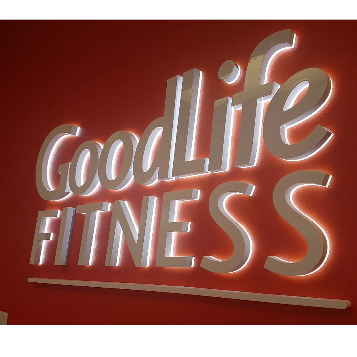 Back Lit Painted Aluminum Channel Letters & Numbers Signs & Branding Products