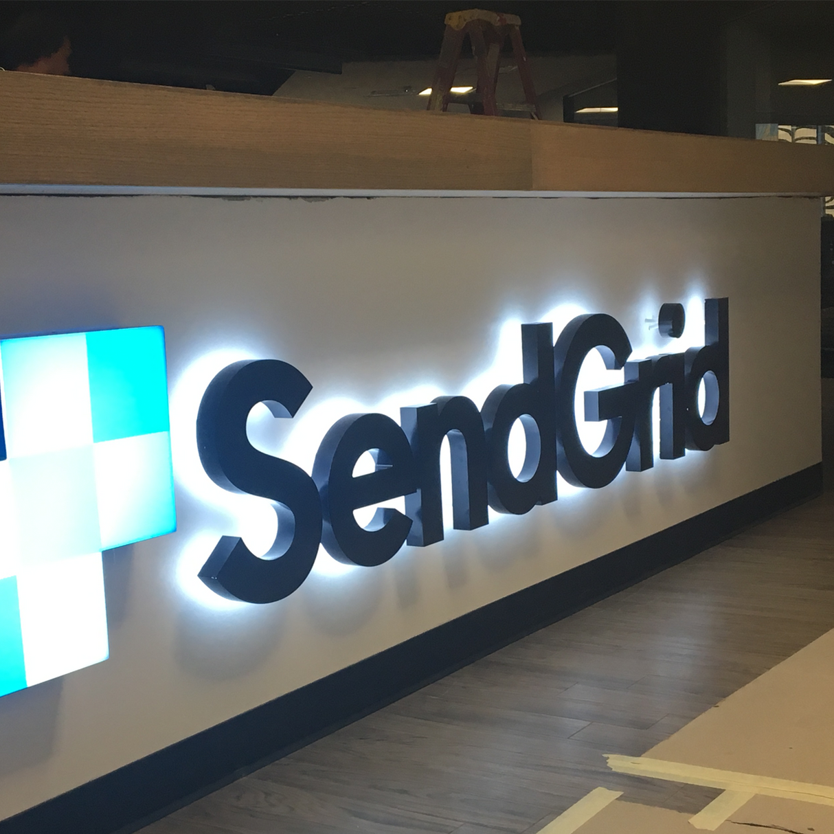 Back Lit Painted Aluminum Channel Letters & Numbers