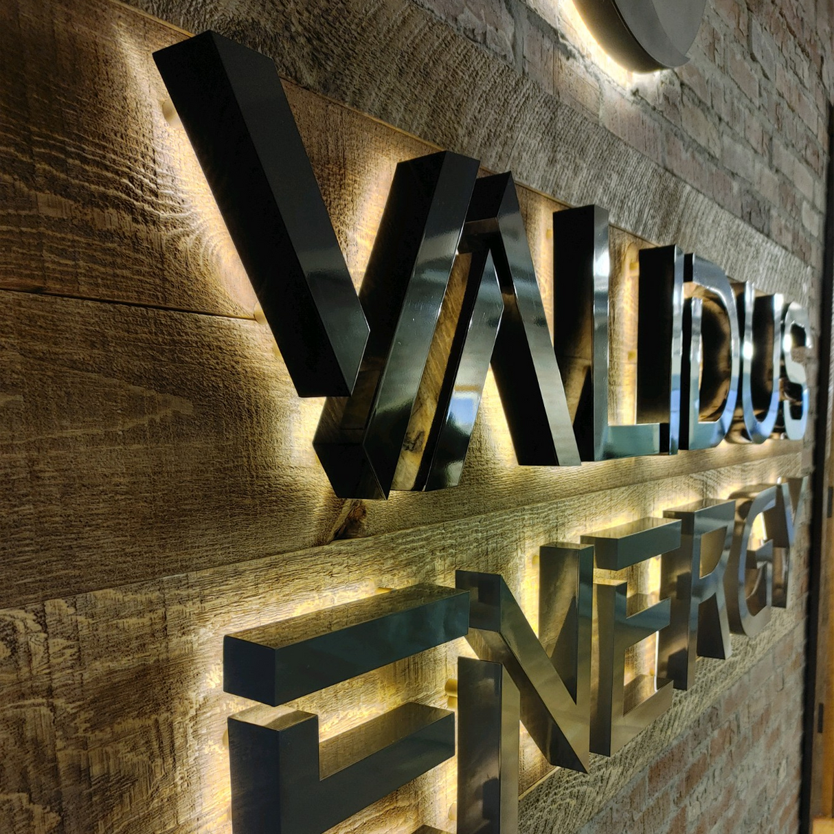 Back Lit Painted Aluminum Channel Letters & Numbers