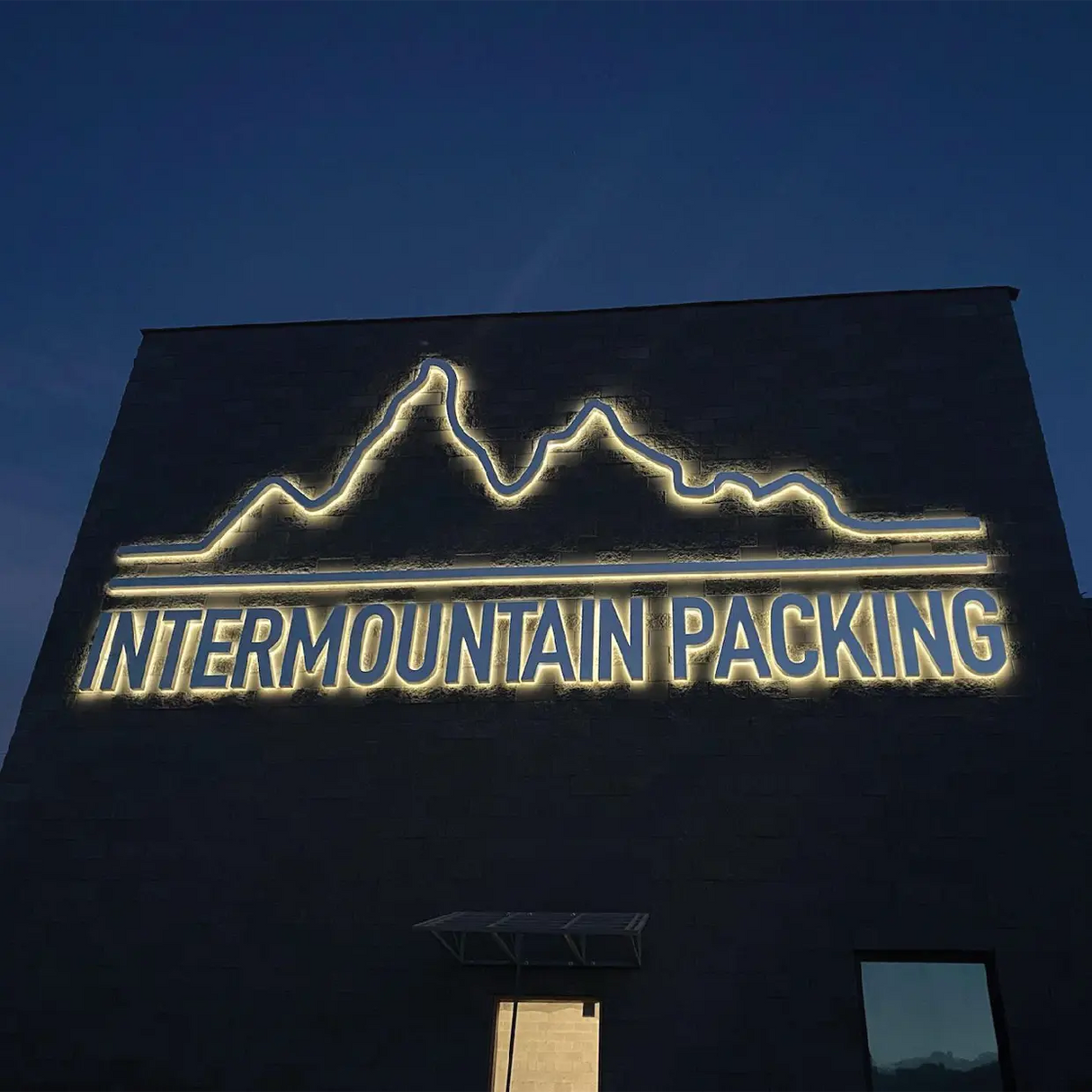 Back Lit Painted Aluminum Channel Letters & Numbers Signs & Branding Products