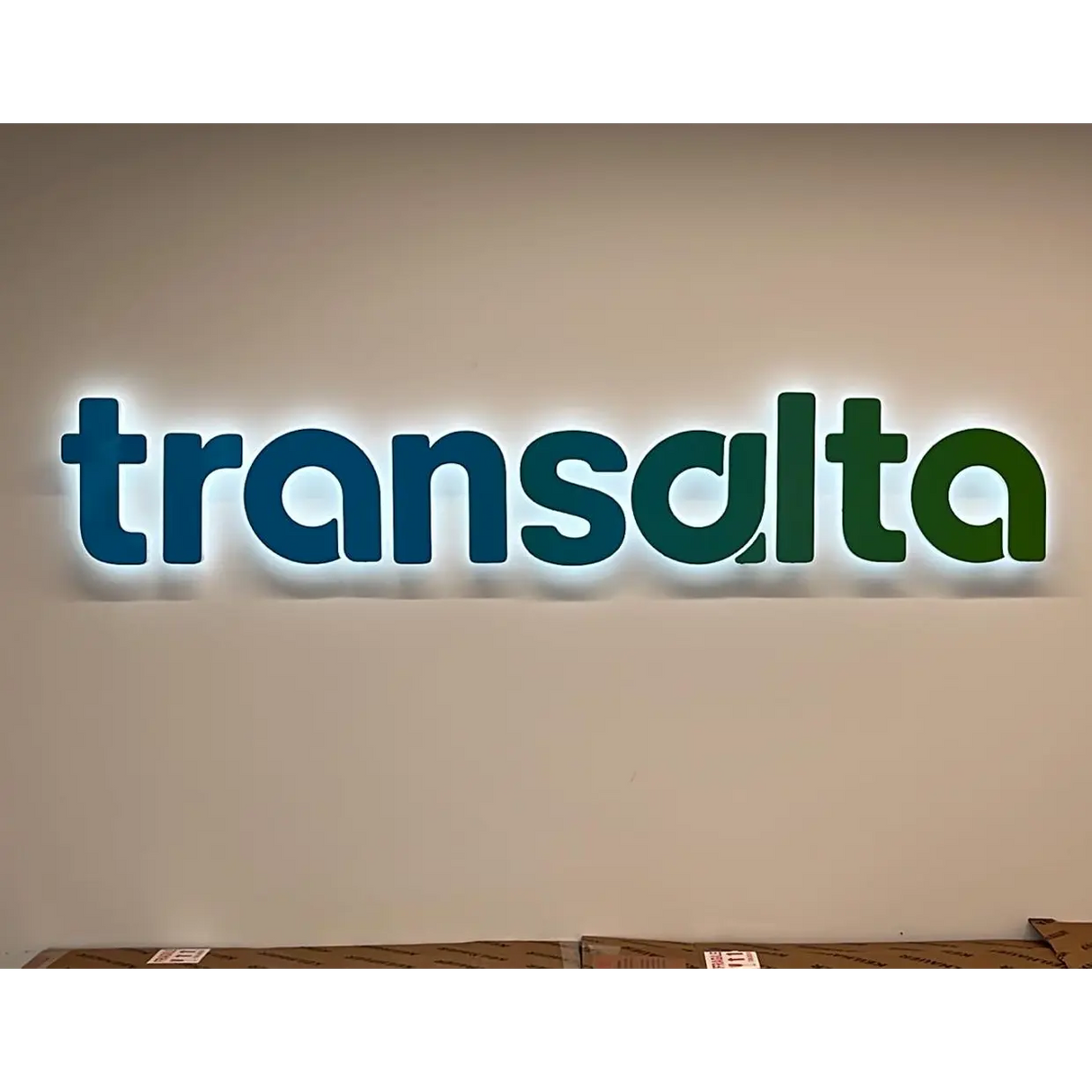 Back Lit Painted Aluminum Channel Letters & Numbers Signs & Branding Products