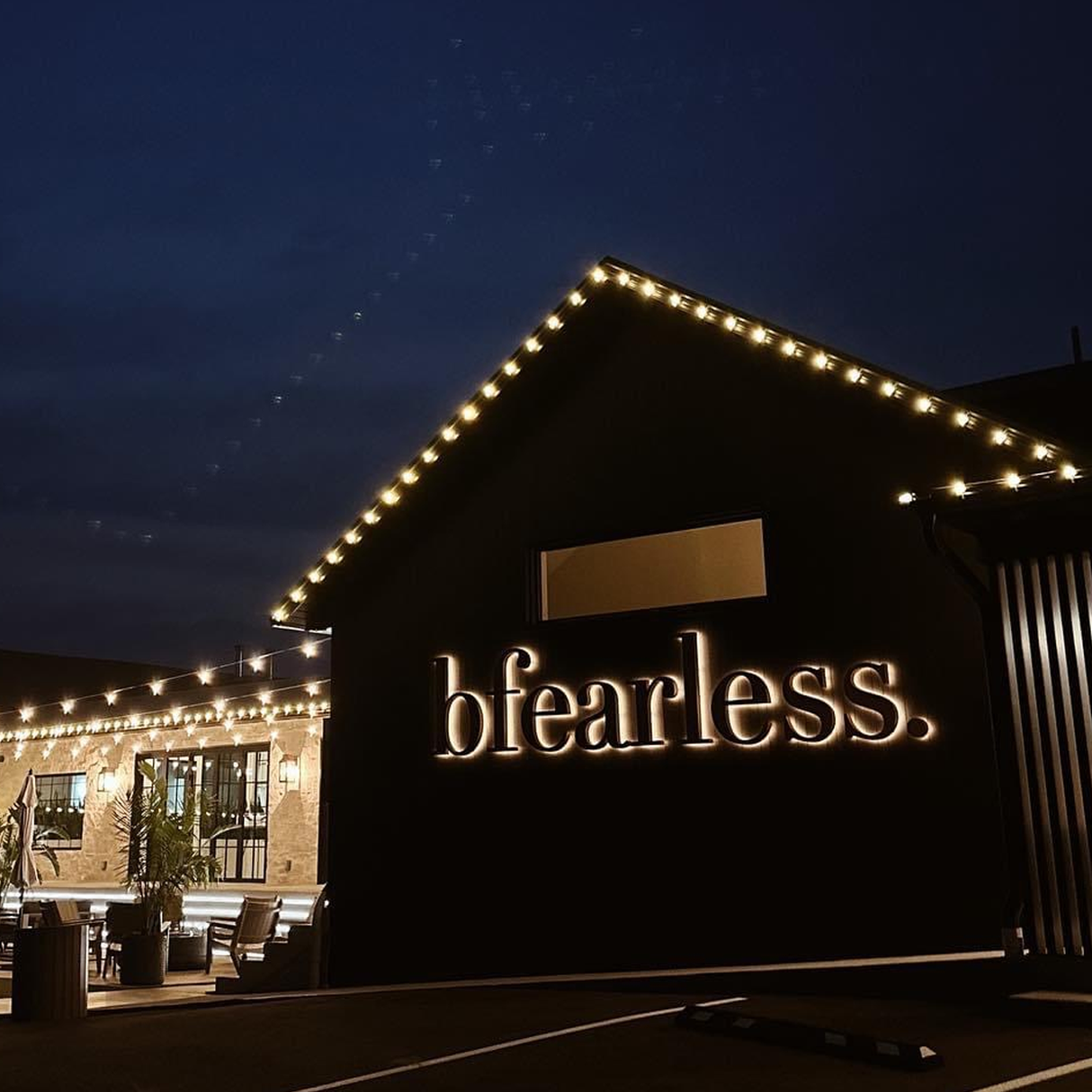 Back Lit Painted Aluminum Channel Letters & Numbers