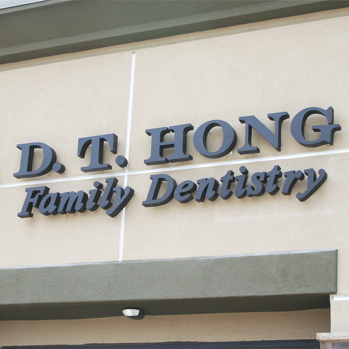 Painted Aluminum Channel Letters & Numbers