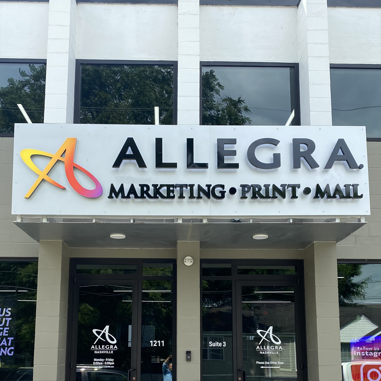 Painted Aluminum Channel Letters & Numbers