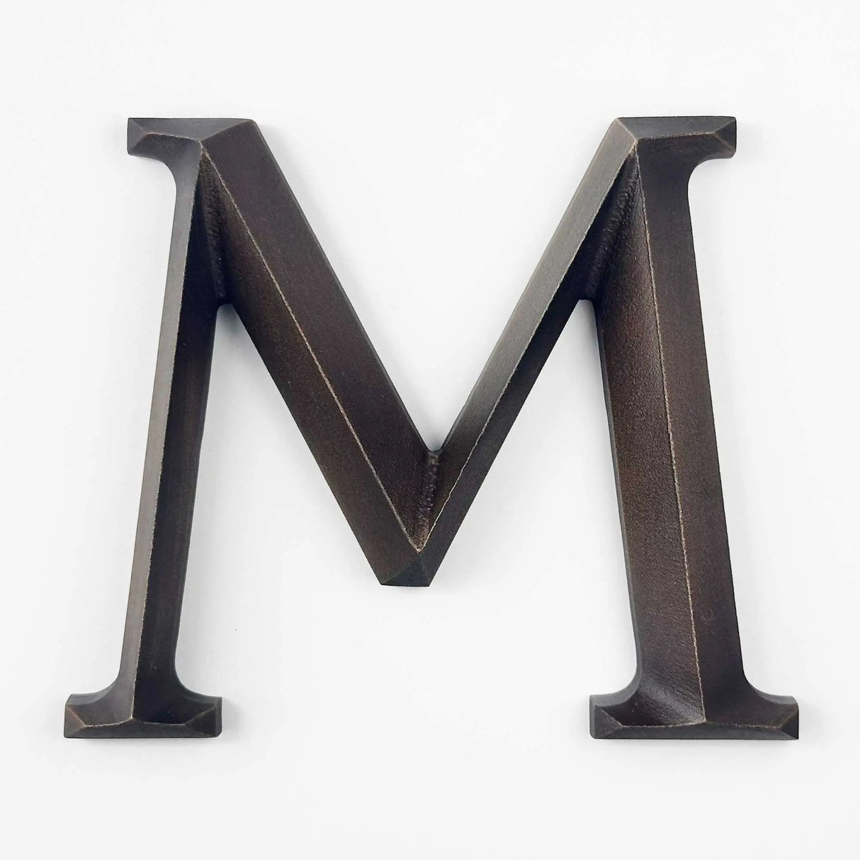 Aged Prismatic Cast Bronze Sign Letters & Numbers Gemini