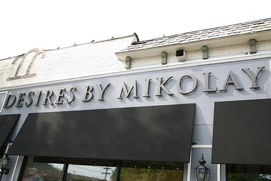 Anodized Cast Aluminum Sign Letters Gemini