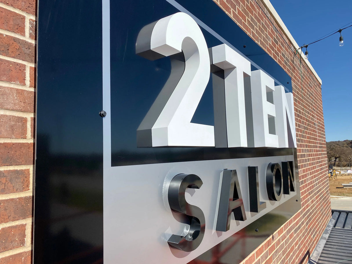 Painted Aluminum Channel Letters & Numbers Signs & Branding Products