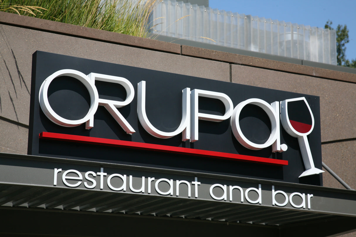 Painted Aluminum Channel Letters & Numbers