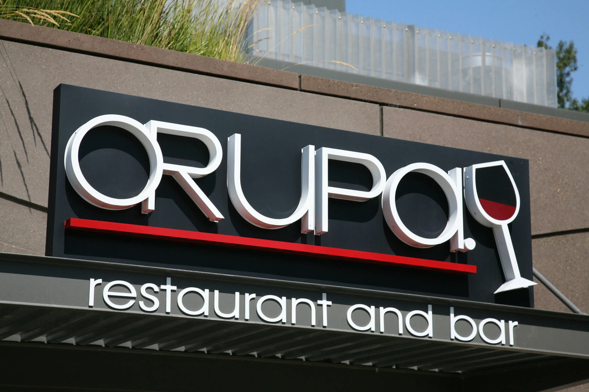 Painted Aluminum Channel Letters & Numbers Signs & Branding Products