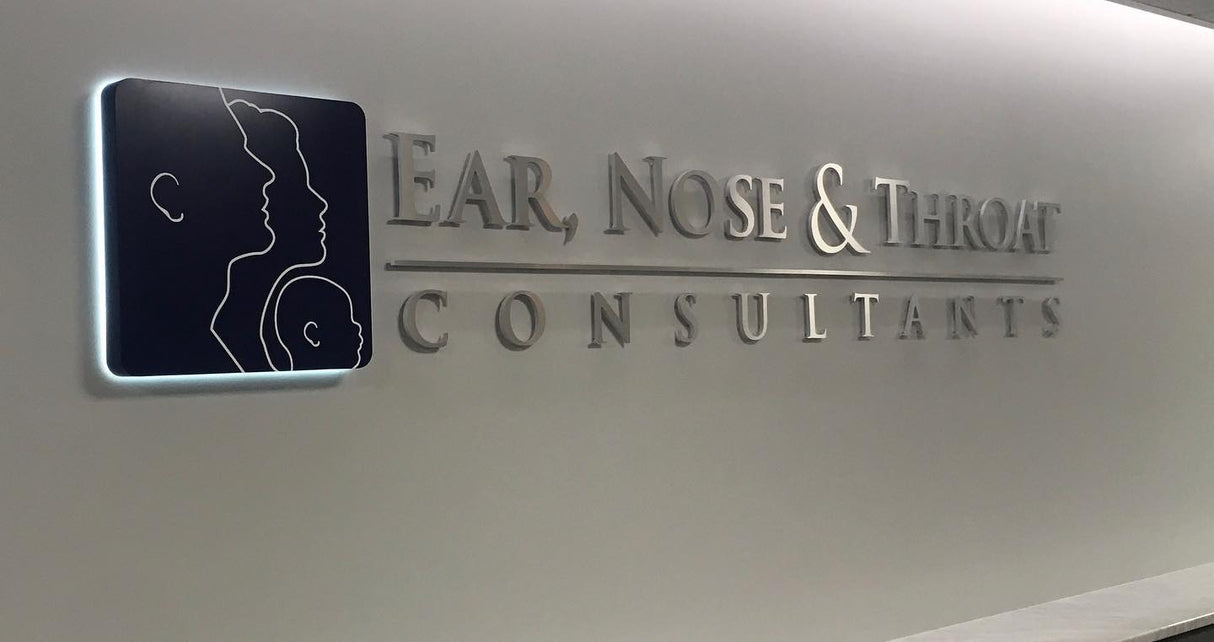 Brushed 316 Stainless Steel Sign Letters & Numbers