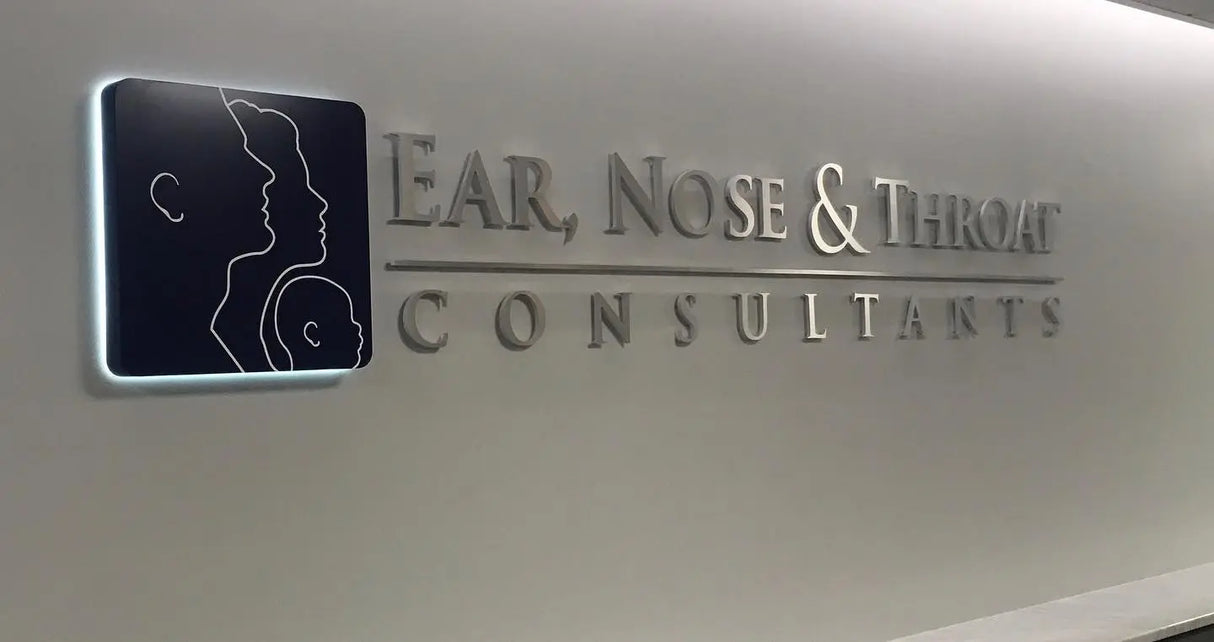 Brushed Stainless Steel Sign Letters & Numbers Steel Art