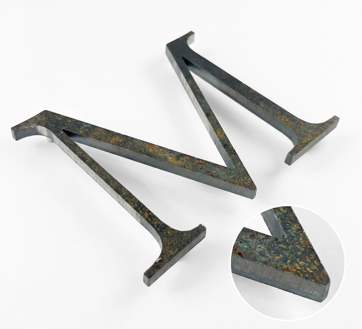 Cor-Ten Steel Sign Letters & Numbers
