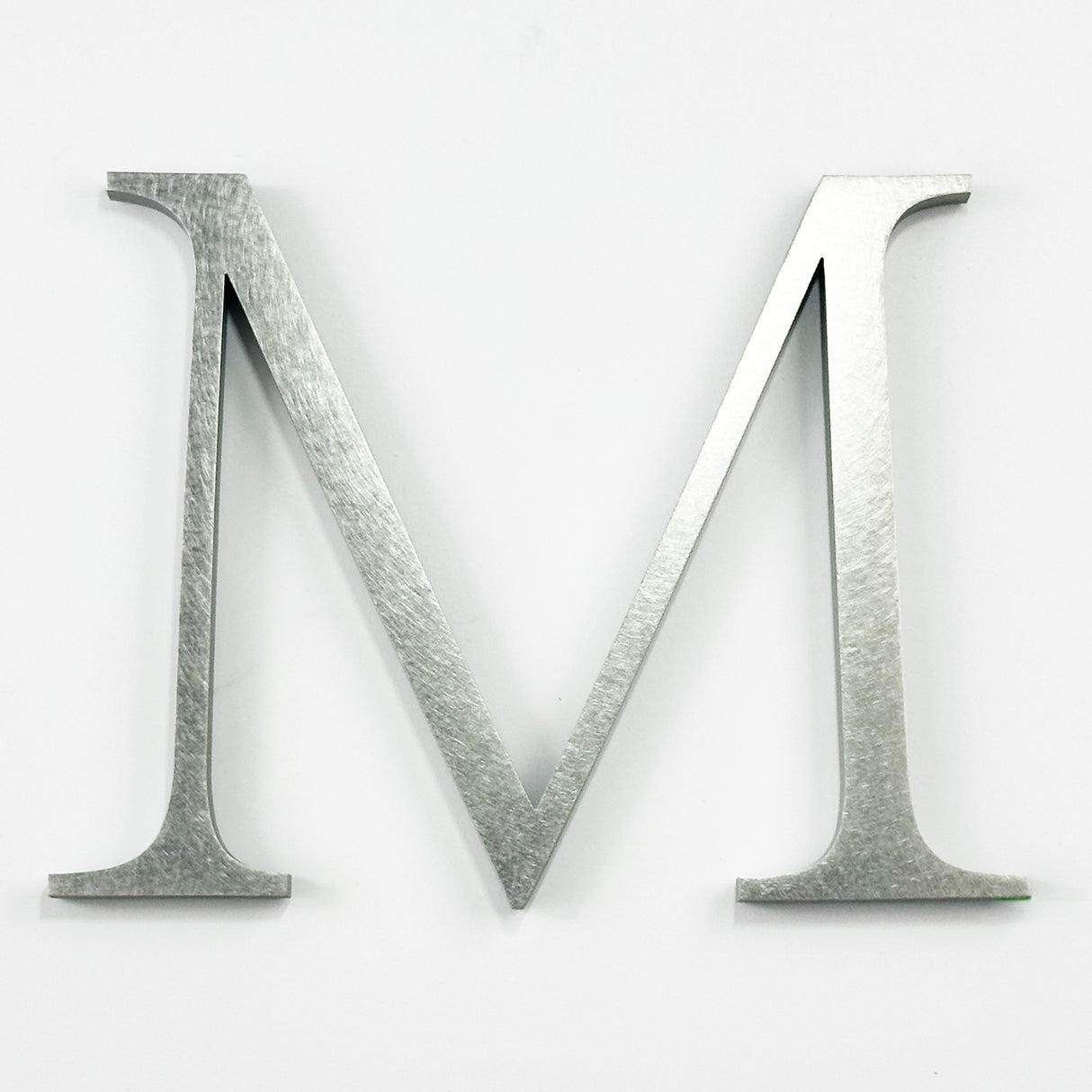 Orbital Brushed Stainless Steel Sign Letters & Numbers