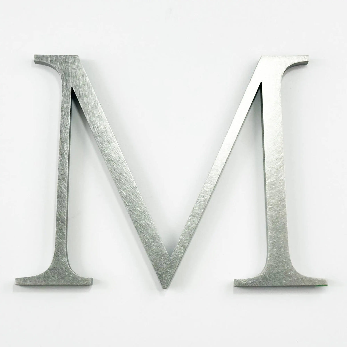 Orbital Brushed Stainless Steel Sign Letters & Numbers Steel Art