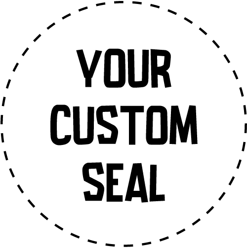 US Military & Government Aluminum Seal (Flat Relief)