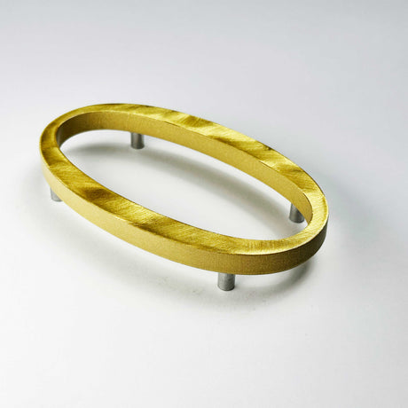 Random Arc Brushed Brass Sign Letters & Numbers