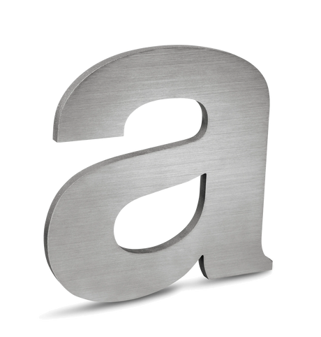 Stainless Steel Hailing Port Letters