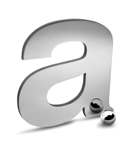 Stainless Steel Hailing Port Letters