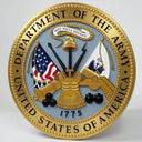 Full Color US Military Seal (Aluminum) Gemini