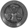 Solid cast division 10 BAA & BABA certified architectural sculpted aluminum  US Army seal