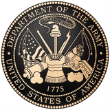 US Department of the Army Bronze Seal
