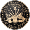 US Department of the Army Bronze Seal
