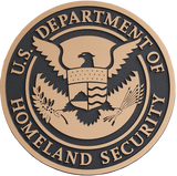 US Military Bronze Seal (Flat Relief)