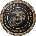 Solid cast division 10 BAA & BABA certified architectural bronze US Marine Corps seal
