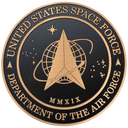 Solid cast division 10 BAA & BABA certified architectural bronze US Space Force seal.