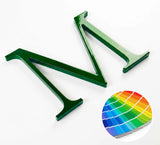 Painted Acrylic Sign Letters & Numbers Gemini
