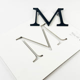 Black Acrylic Sign Letters & Numbers