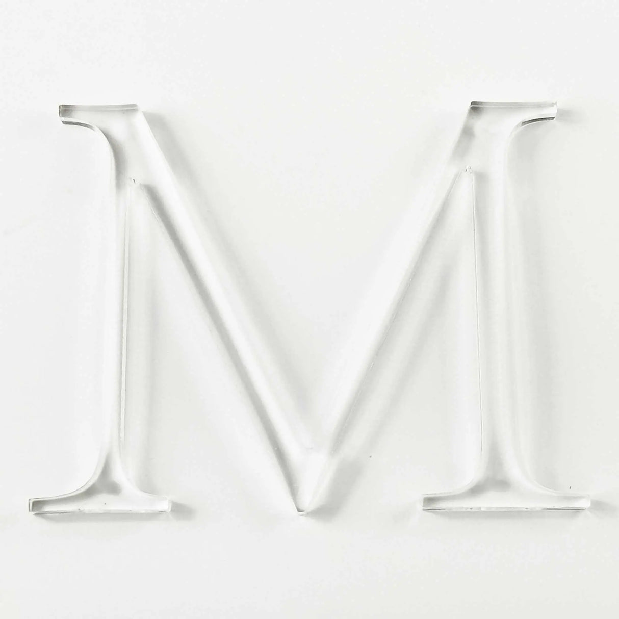 Clear Acrylic Sign Letters & Numbers Gemini