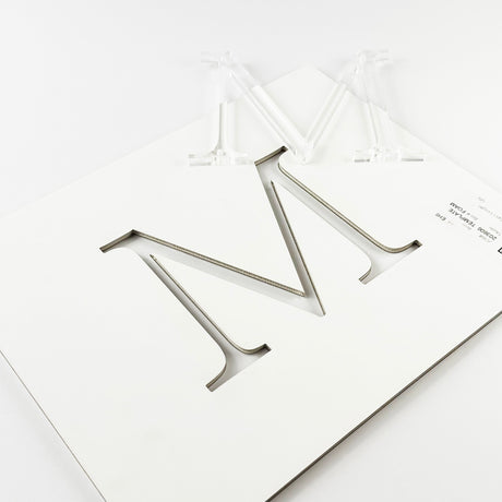 Clear Acrylic Sign Letters & Numbers