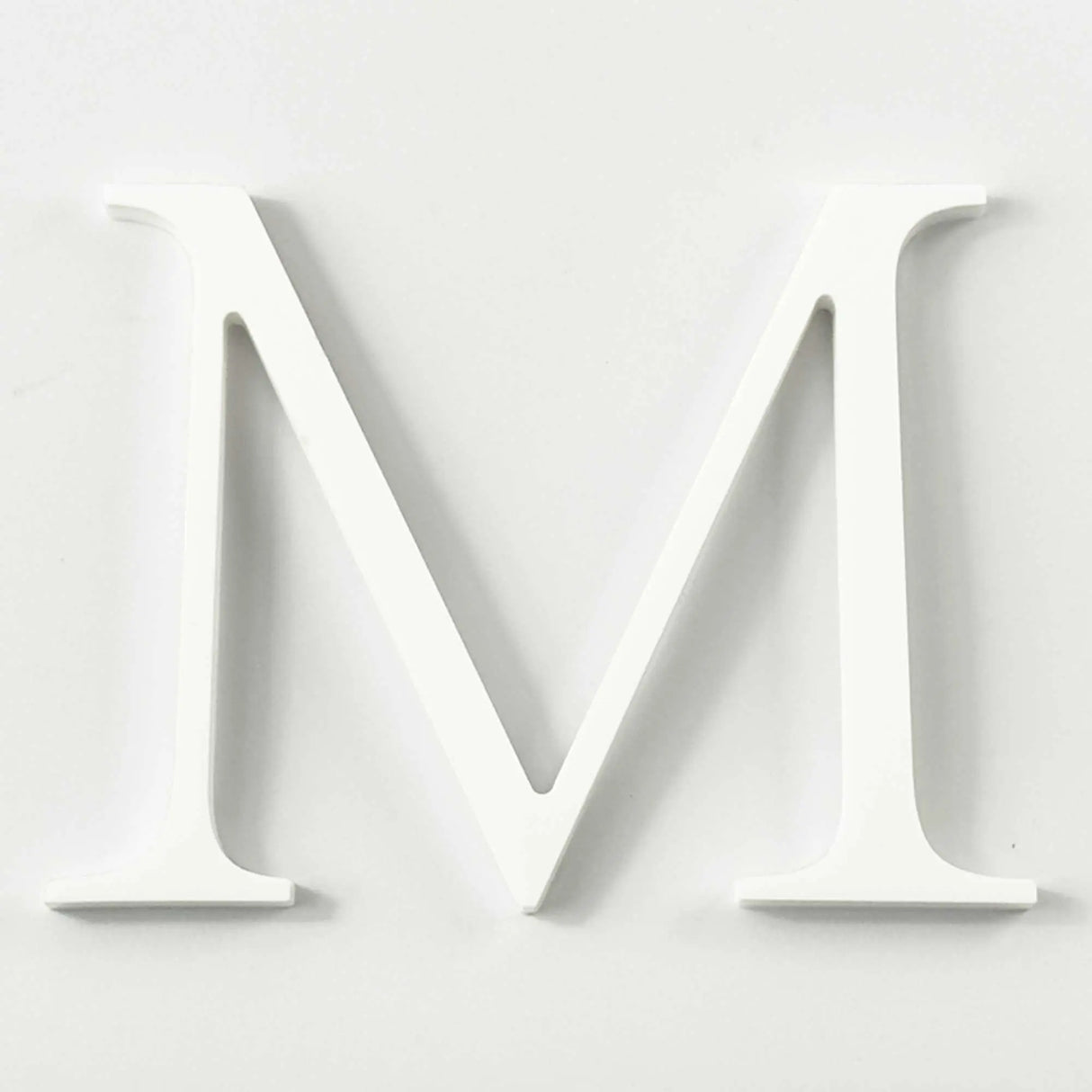 White Acrylic Sign Letters & Numbers Gemini