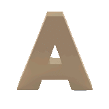 Brushed Aluminum Channel Letters & Numbers