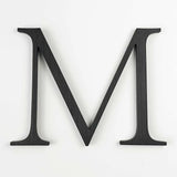Black Anodized Aluminum Sign Letters & Numbers Gemini