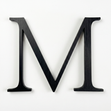 Black Anodized Aluminum Sign Letters & Numbers