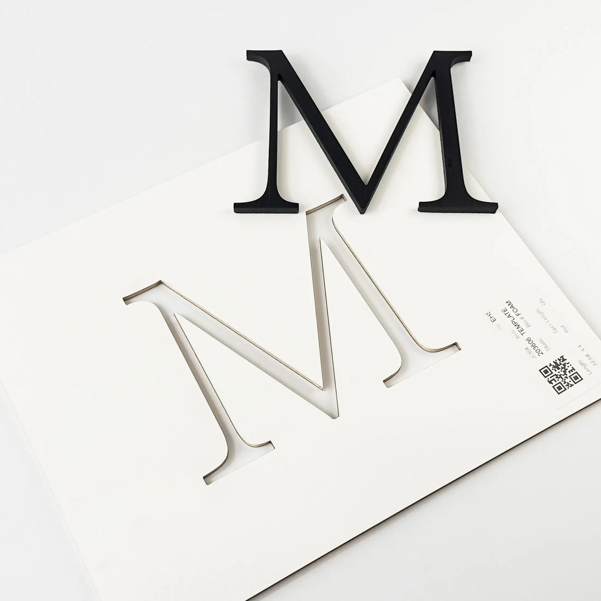Black Anodized Aluminum Sign Letters & Numbers Gemini