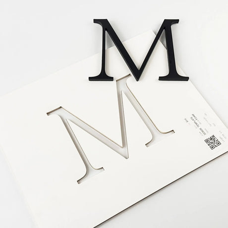 Black Anodized Aluminum Sign Letters & Numbers Gemini